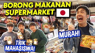 BORONG amp MUKBANG MAKANAN DISKON DI SUPERMARKET JEPANG TRIK HEMAT MAHASISWA 😂 [upl. by Lorry]