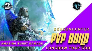 GUILD WARS 2  POWER DRAGON HUNTER PVP BUILD GUIDE  INCREDIBLE AOE DAMAGE  sPvP BUILD [upl. by Kirit996]