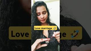 Love marriage 🤣 shorts comedy funny jokes husbandwifecomedy lovemarriage varsha vairalvideo [upl. by Wester305]