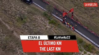 Last Km  Stage 8  La Vuelta 2023 [upl. by Lazes]