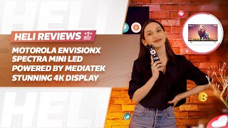 Motorola EnvisionX Spectra Mini LED Review  Stunning 4K Display amp Immersive Audio [upl. by Anahpets]