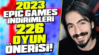 2023 EPIC GAMES YILBAÅžI Ä°NDÄ°RÄ°MLERÄ° 226 OYUN Ã–NERÄ°SÄ° ve 3 Ä°NDÄ°RÄ°M KUPONU [upl. by Ling40]