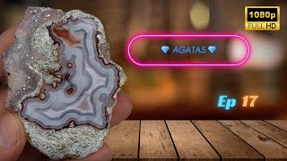 💎 Piedras AGATAS 💎 Preciosos 17 Ejemplares [upl. by Aikal]