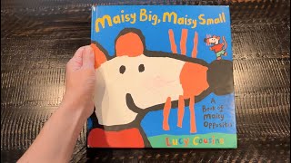 Maisy Big Maisy Small A book of Maisy Opposites 🐭 [upl. by Tirzah]