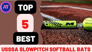 BEST USSSA SLOWPITCH SOFTBALL BATS REVIEWS 2024 [upl. by Lian]