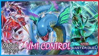 FLOOD GATE UMI CONTROL ICE JADE BARRIER COMBO RANKED GAMEPLAY YuGiOh Master Duel umi icejade [upl. by Virginie434]