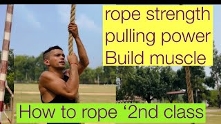 How to to rope 2nd class ropeclimbing [upl. by Tanya]