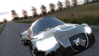 3ds max car render mental ray [upl. by Arreic]