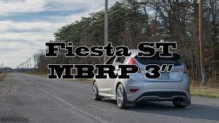 Fiesta ST  MBRP 3quot fly bys [upl. by Inalan]