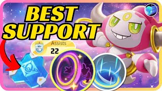 Phantom Force Hoopa Gives Insane Support  Pokemon Unite Best Supporter Gameplays [upl. by Ailat]