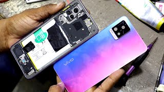 vivo v20 back glass replacement  vivo v20 disassembly  vivo v20 teardown  vivo v20 [upl. by Anihsak]