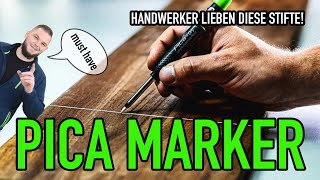 PICA Marker erklärt  Funktionale Stifte für Handwerker  Mikes Toolshop [upl. by Amabil]