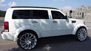 Dodge Nitro on Starr Wheels at Stuntmania 2k16 [upl. by Krause]