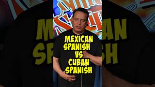 Mexican Spanish vs Cuban amp Puerto Rican Spanish  latino standuphumor humor standupclips jokes [upl. by Airdnna]