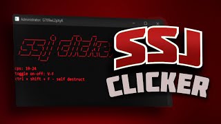 SSJ DLL CLICKER  Injectable with External GUI [upl. by Ateekan841]