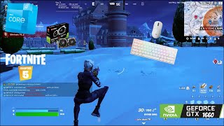 Fortnite Chapter 5 Season 1 I GTX 1660 Super amp Intel i3 12100F Competitive Settings [upl. by Oidgime17]