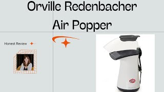 Why is the Orville Redenbacher popcorn maker the best [upl. by Adilen]