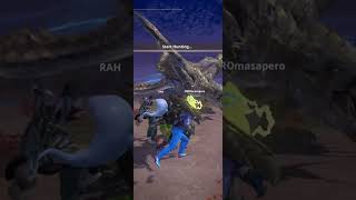 So we hunt gold rathian with a buggy start 😆 [upl. by Devehcoy952]