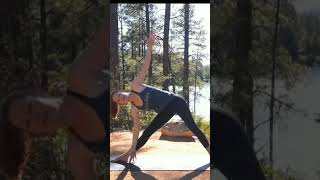 Available Online Letting Go alllevels yoga filmed at beautiful Goldwater Lake in Prescott AZ [upl. by Afatsum748]