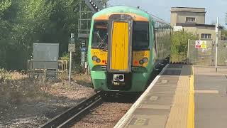 Southern class 377 322 leaving barnham for bognor regis [upl. by Gahl]