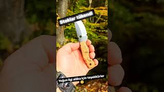 HT209 alpagu stokları tükendi 🙂 gezgin camp wood campinglife edc orman bushcraft [upl. by Mikael]