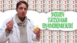 SNOOZE STATISCH HAAR EN EEN KNORRENDE BUIK  VRAAG HET ELBERT [upl. by Klockau502]