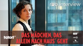 rbb Interview  Tatort rbb Das Mädchen das allein nach Haus´gehtInterview M Becker amp M Waschke [upl. by Gingras820]