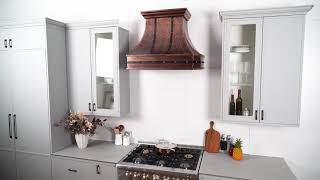 Discover the Beauty of SINDA H3TR Copper Range Hood [upl. by Idnahr299]