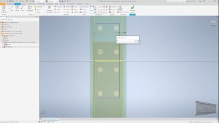 Piezas Adaptativas Adaptive Parts  Tutorial Autodesk Inventor  Te Lo Hago Facil [upl. by Esorrebma]