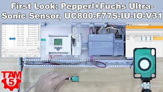 First Look Ultrasonic Sensor with Analog Out and IOLink from PepperlFuchs [upl. by Mccafferty]