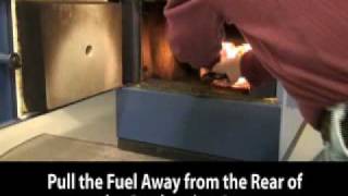 How to Start and Clean a HSTarm Baxi MultiHeat Pellet Boiler [upl. by Enirbas]