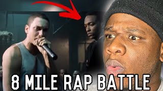 8 MILE ENDING BATTLES REACTION [upl. by Selle]