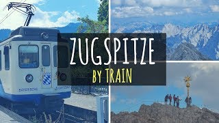 To the Zugspitze by train from GarmischPartenkirchen  Travel Germany [upl. by Elpmet]