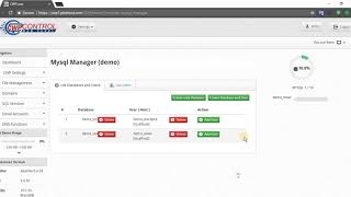 CWP MySQL Manager [upl. by Eenhat389]