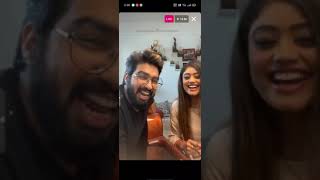 sachet parampara Live on instagram  sachet parampara Live song kunwe mukhde to nazara hatawa [upl. by Eseer]