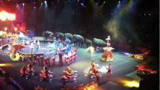 Ringling Brothers amp Barnum Bailey presents Dragons National AnthemSpirit of the Dragon Number [upl. by Aiekat701]