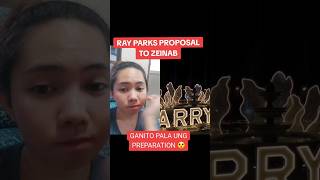 RAY PARKS PROPOSAL TO ZEINAB GANITO PALA YUN 😍 zeinabharake rayparks [upl. by Anerec]