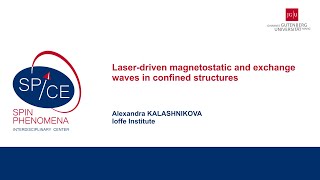 Talks  Spin textures Magnetism meets Plasmonics 2024  Alexandra KALASHNIKOVA Ioffe Institute [upl. by Evelunn1]