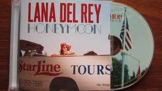 Lana Del Rey  Honeymoon  unboxing cd [upl. by Fabrienne944]