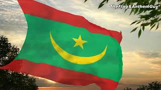 Flag and anthem of Mauritania CC [upl. by Nylegna]