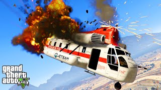 GTA 5  AirplaneHelicopter Crashes Compilation 2 After Engine Failure [upl. by Ybroc460]