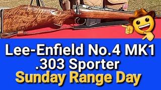 Lee Enfield No4 MK1 303 Sporter Sunday Range Day [upl. by Ger39]