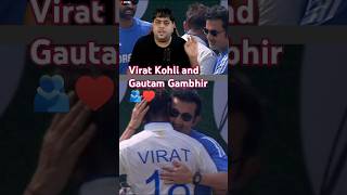 😱Virat Kohli amp Gautam Gambhir 🫂♥️ shorts viratkohli cricket trendingshorts india [upl. by Edmunda388]