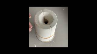 Slip casting a balsamic  vinegar jug pourer mould pottery ceramic clay craft walk through tutorial [upl. by Yllas]