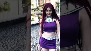 Starfire  Estelar  Cosplay 💚 starfire estelar [upl. by Pat]