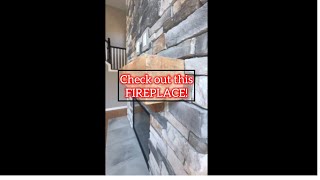 Check Out This Fireplace🤩 [upl. by Haim]