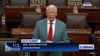 Jim Inhofe tribute on Senate floor from Mississippi Sen Roger Wicker [upl. by Teagan]