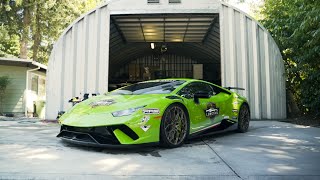 Twin Turbo Huracan Performante Detail 4K [upl. by Acimad]