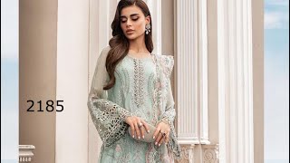 MariaB Chiffon Embroidered Dress With Hand Embellished Work Pakistani Fancy Dresses Price 8850 PKR [upl. by Jakie140]