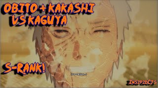 Naruto Ultimate Ninja Storm 4 Obito amp Kakashi Vs Kaguya SRank English Story Part 20 [upl. by Seppala]